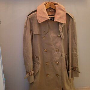 Burberry Medium Tan Knee Length Jacket